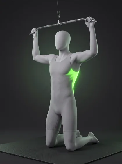 Kneeling Cable Pulldown