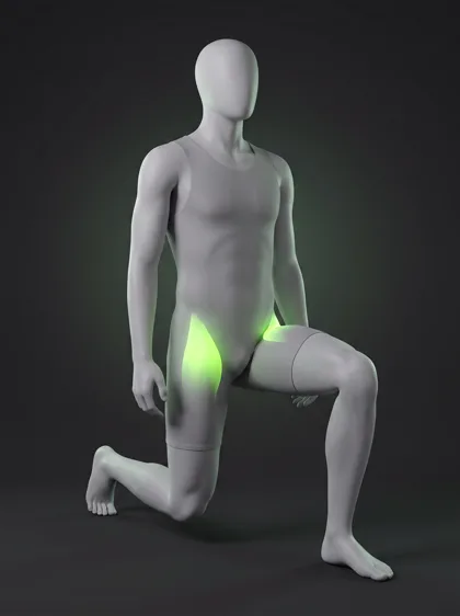 Kneeling Hip Flexor Stretch