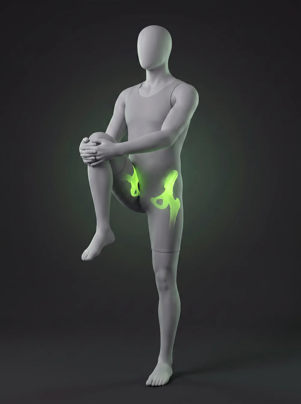 Standing Knee to Chest