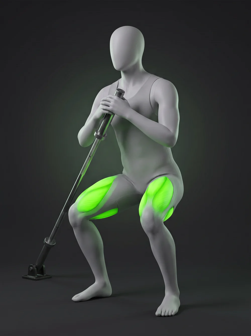 Landmine Squat