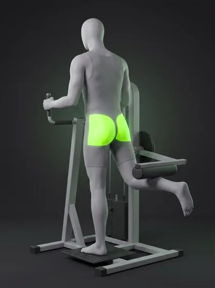 Glute Kickback Machine