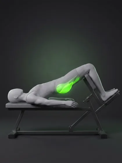 Leverage Glute Bridge Machine