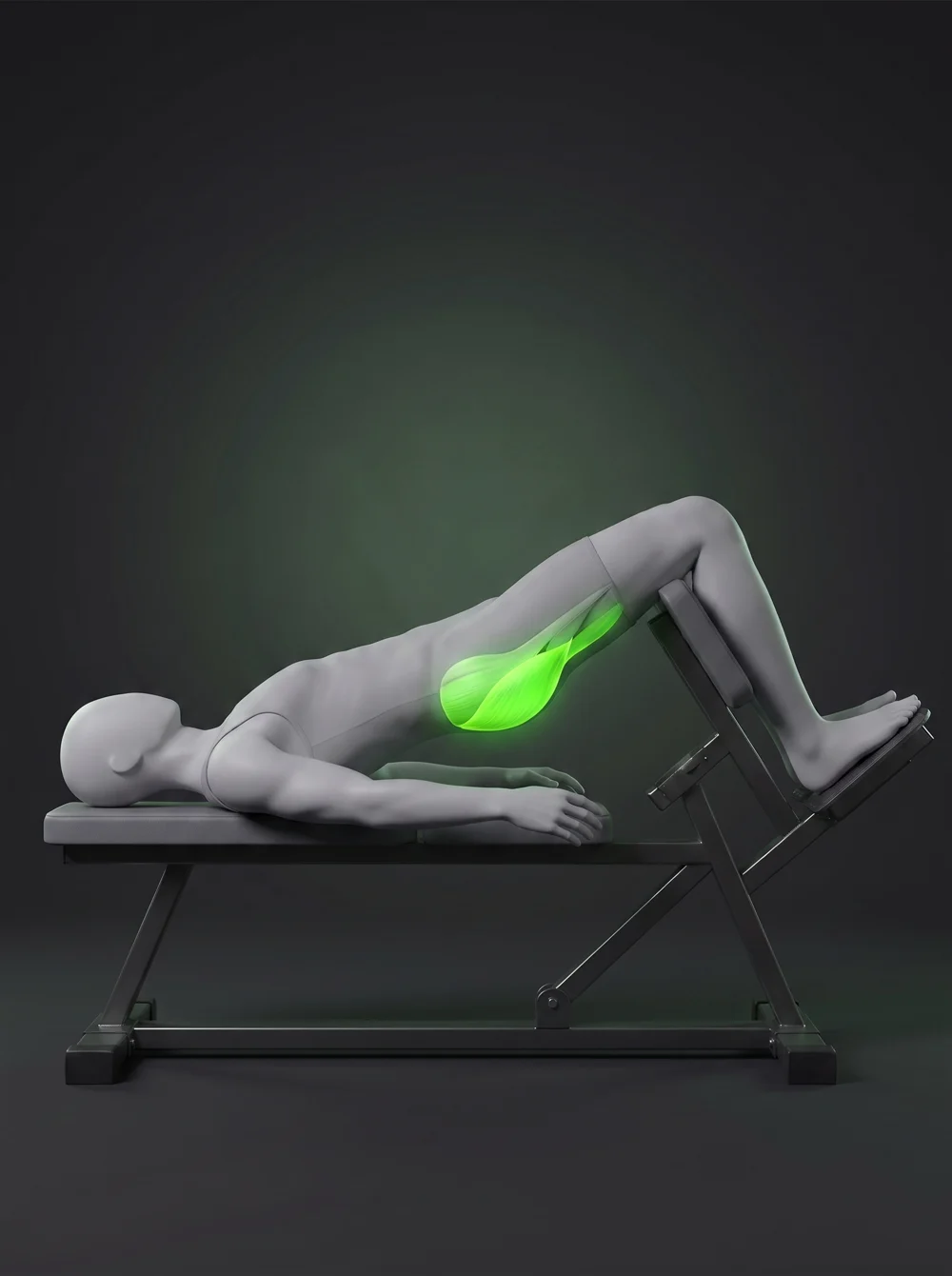 Leverage Glute Bridge Machine