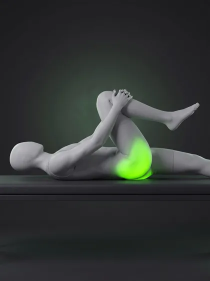 Lying Knee to Chest