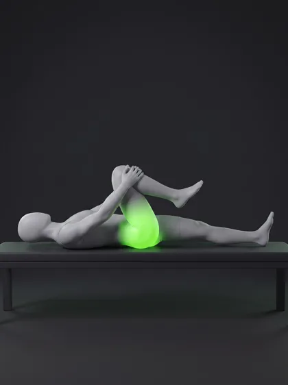 Lying Piriformis Stretch