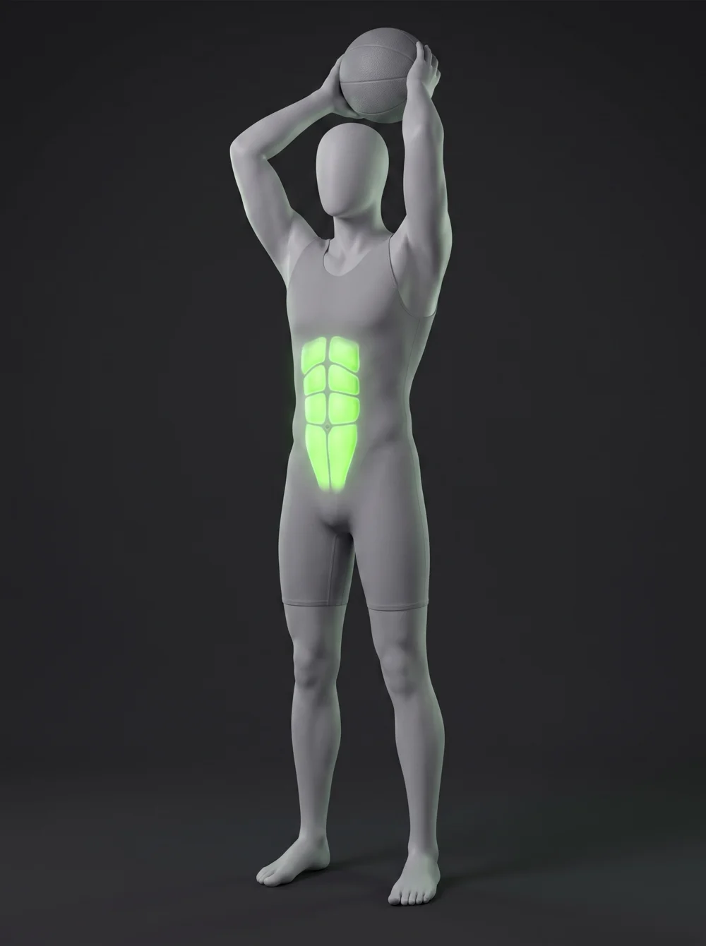 Medicine Ball Overhead Figure 8