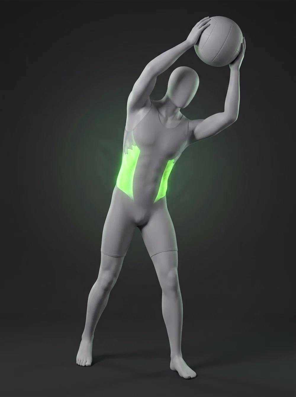 Medicine Ball Rotational Slam