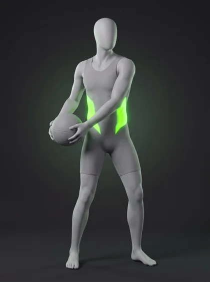 Medicine Ball Rotational Throw