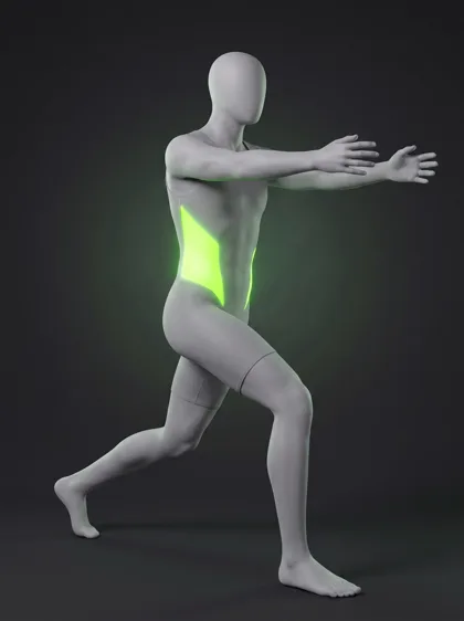 Medicine Ball Rotational Throw with Step