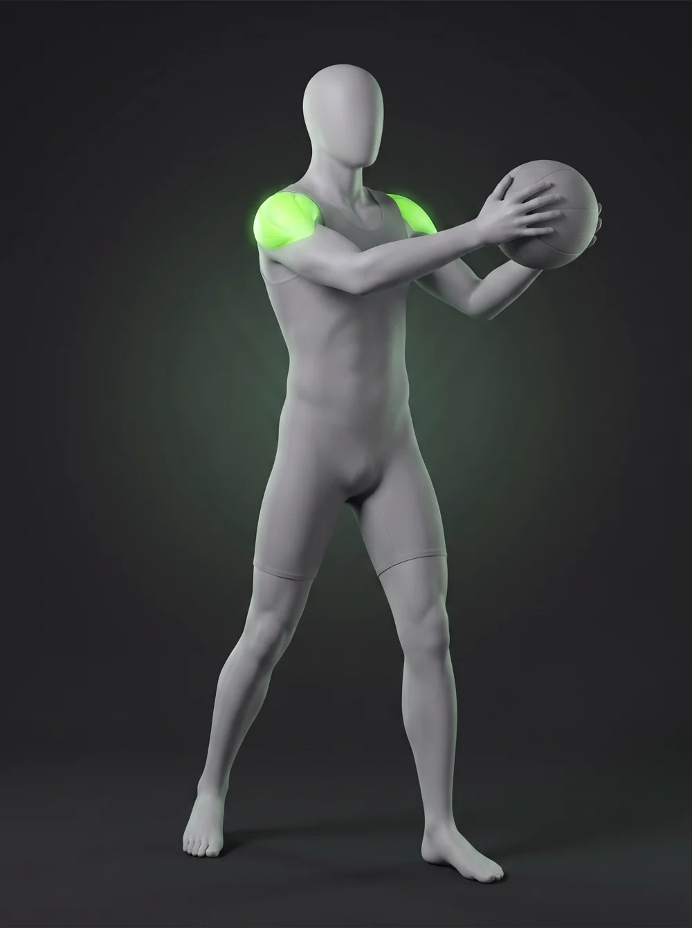 Medicine Ball Shot Put Throw