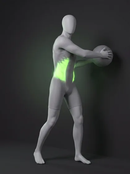Medicine Ball Side Toss