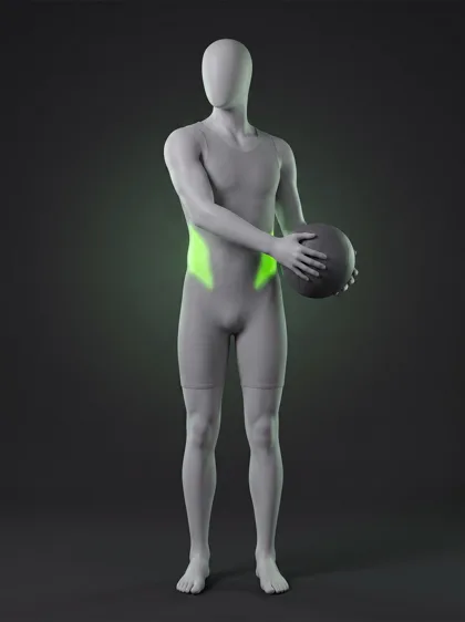 Medicine Ball Woodchop