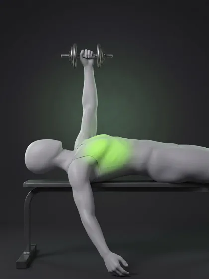 Single-Arm Dumbbell Bench Press
