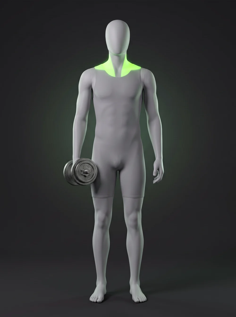 Single-Arm Dumbbell Shrug
