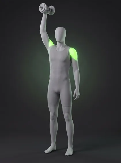 Single-Arm Dumbbell Thruster