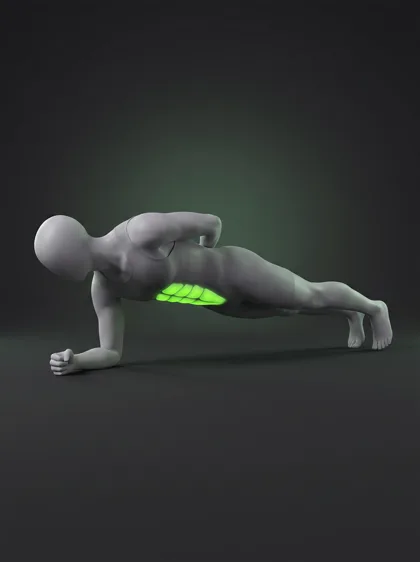Single-Arm Forearm Plank