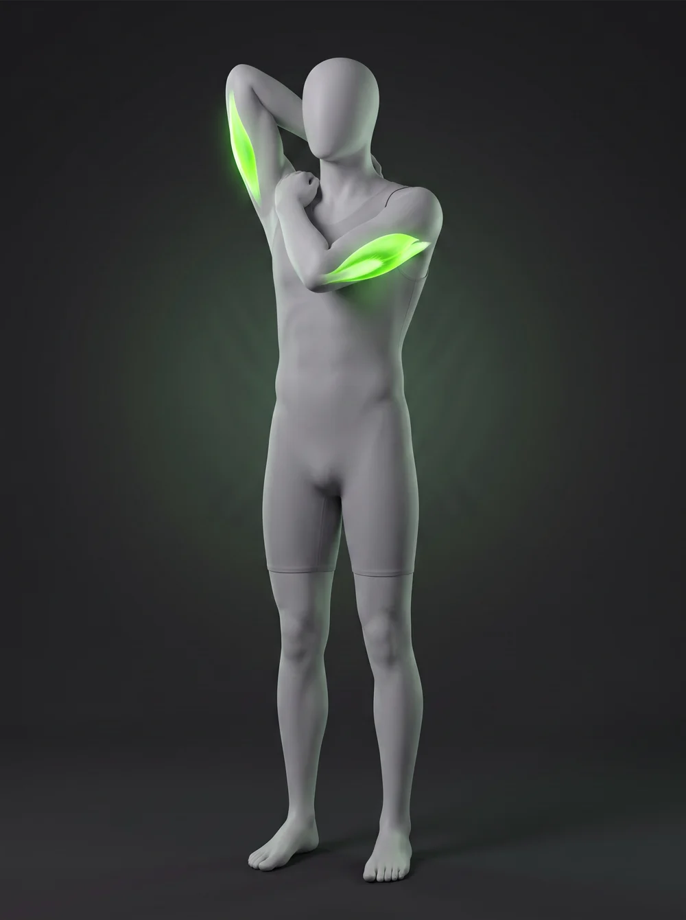 Overhead Triceps Stretch