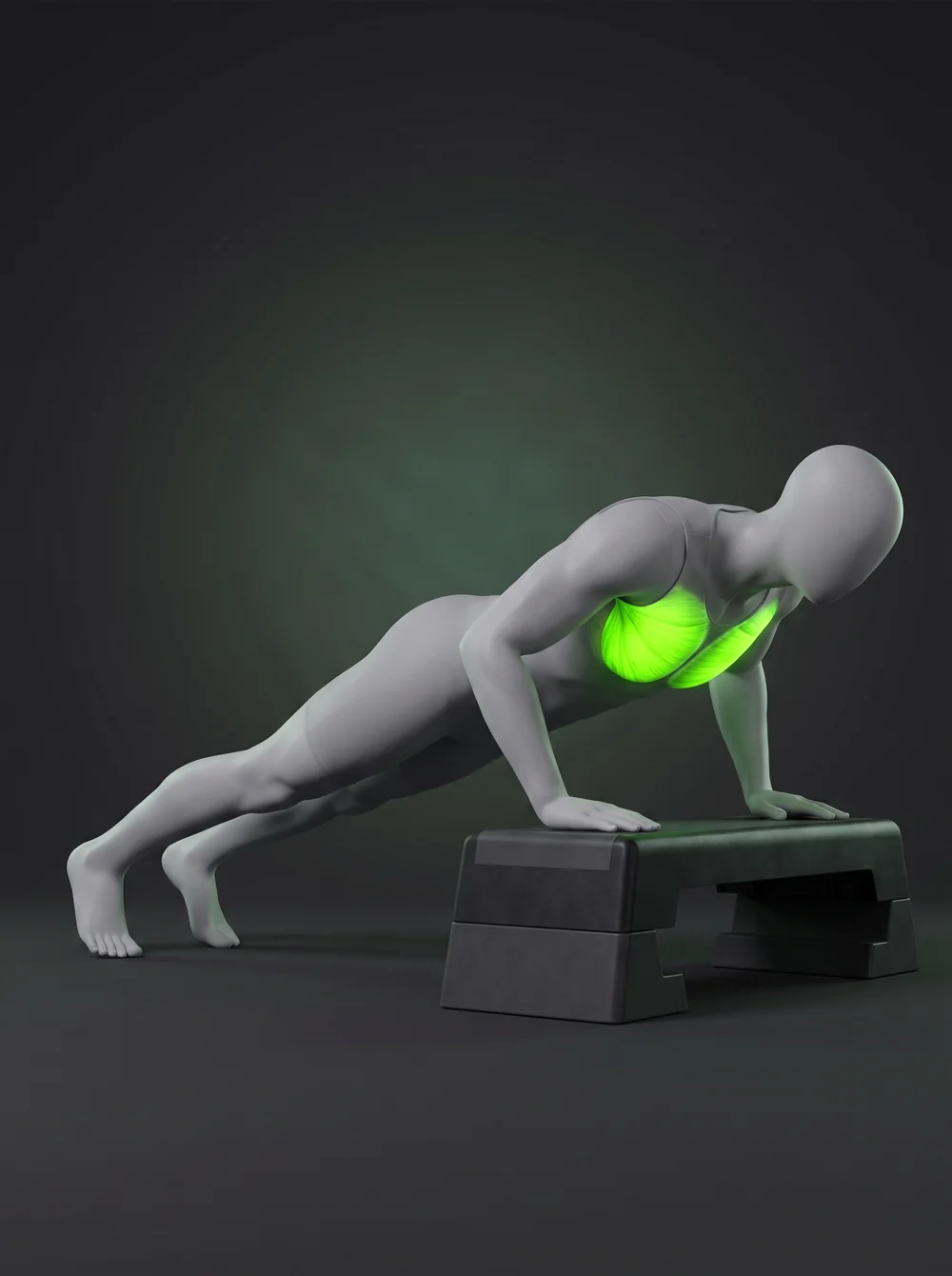 Incline Push-Up (bench/step)