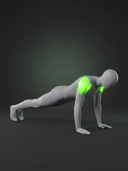 Knee Push-Up to Handstand