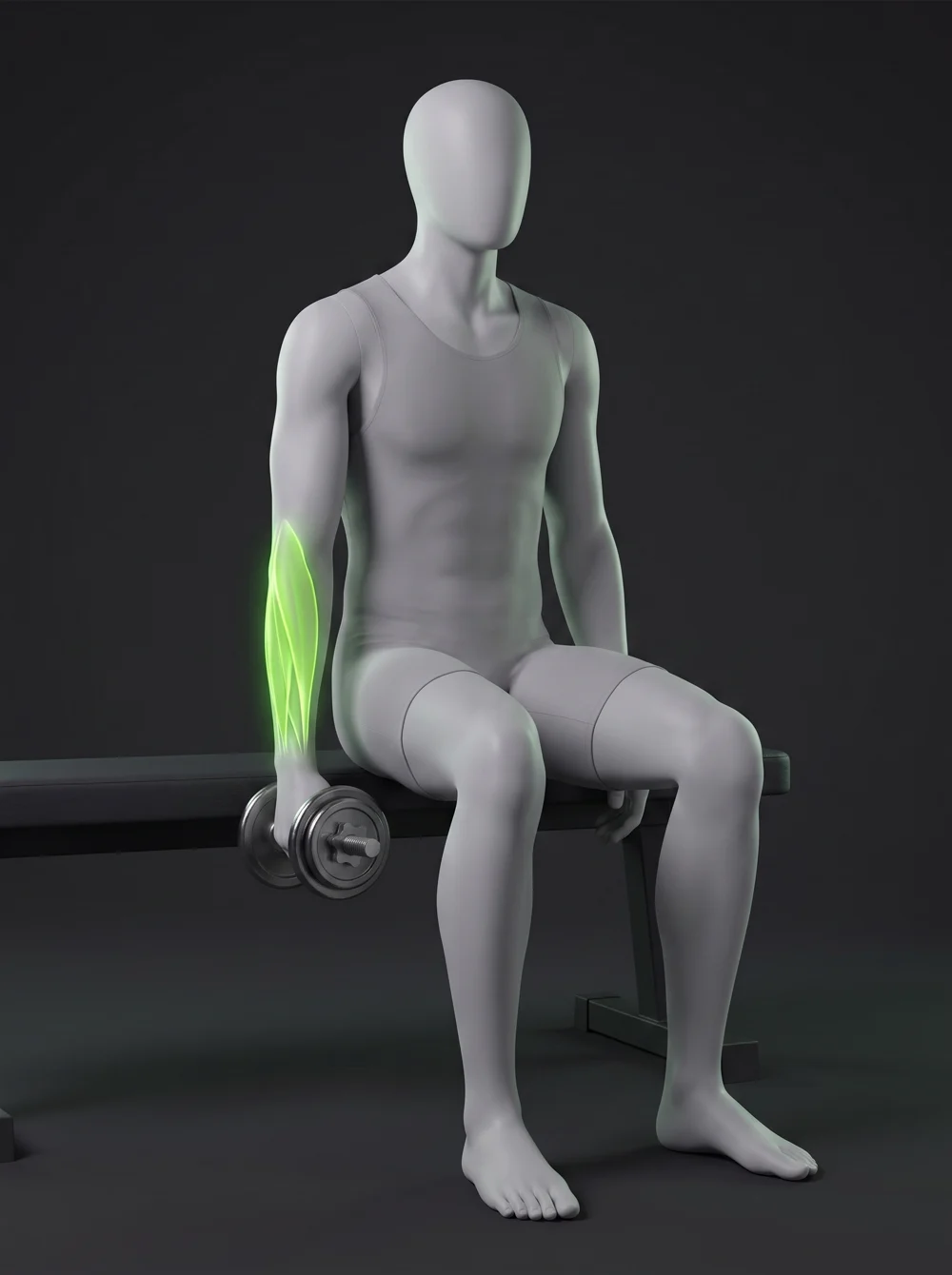 Dumbbell Radial Deviation