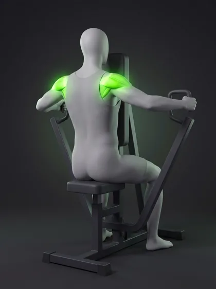 Rear Delt Machine Fly