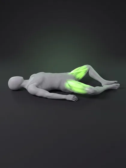 Reclining Bound Angle Pose