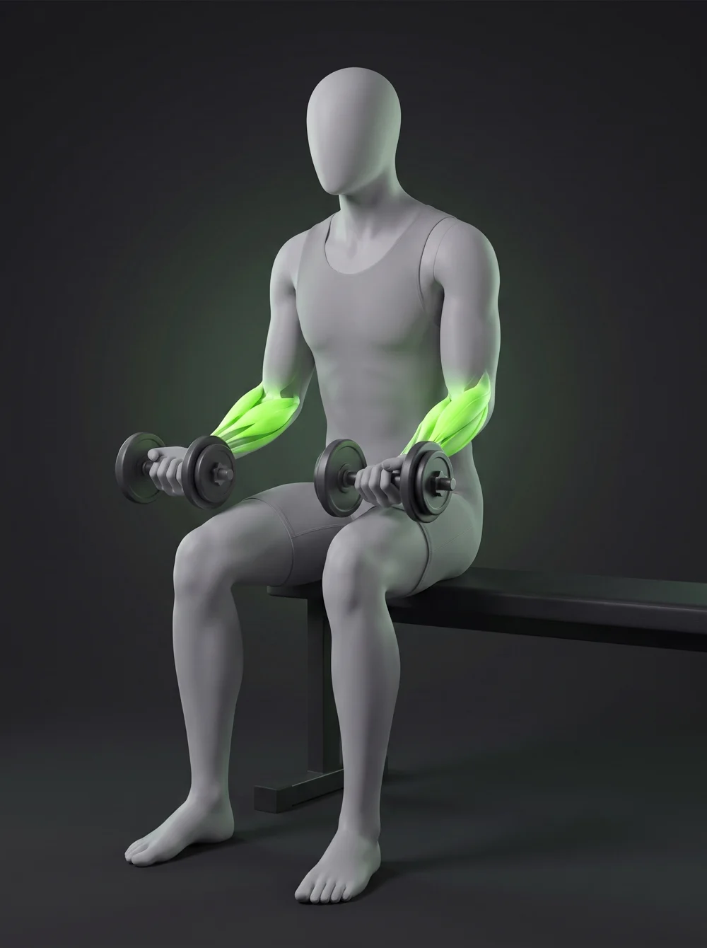 Palms-Down Wrist Curl