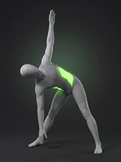 Revolved Triangle Pose
