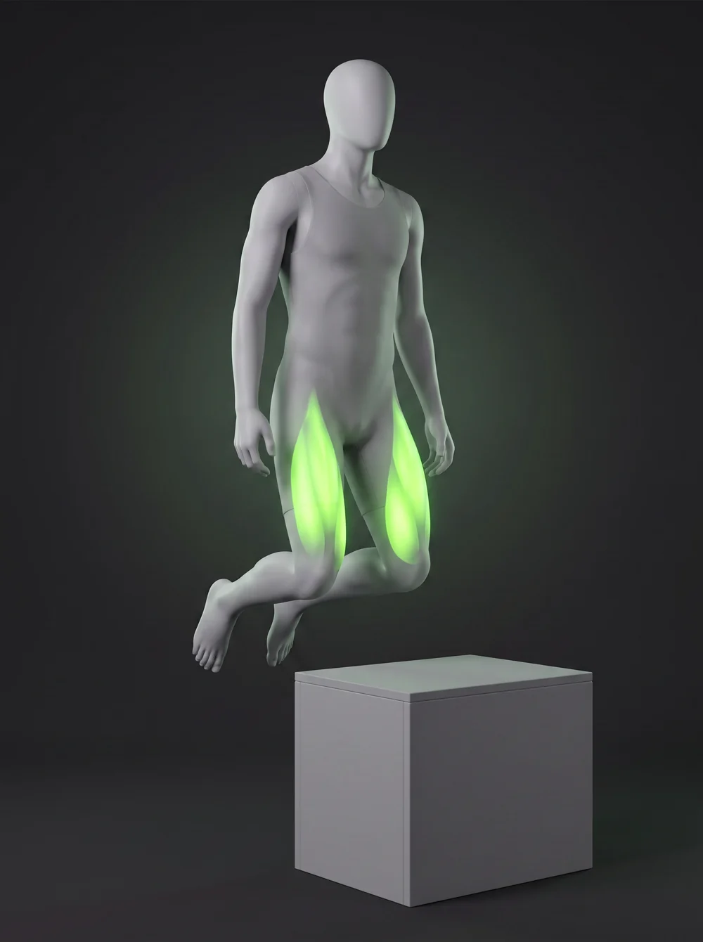 Seated Box Jump