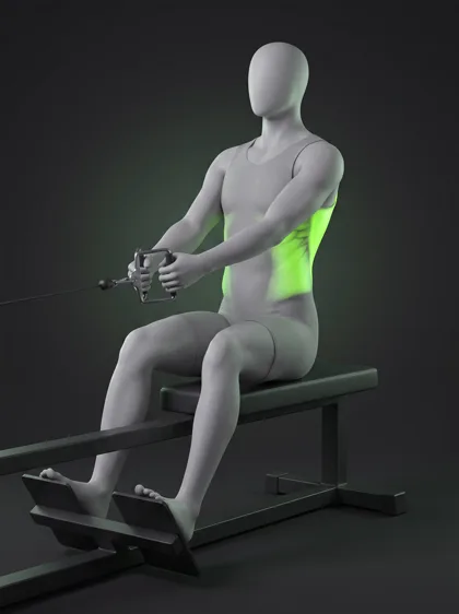 Seated Close-Grip Cable Row