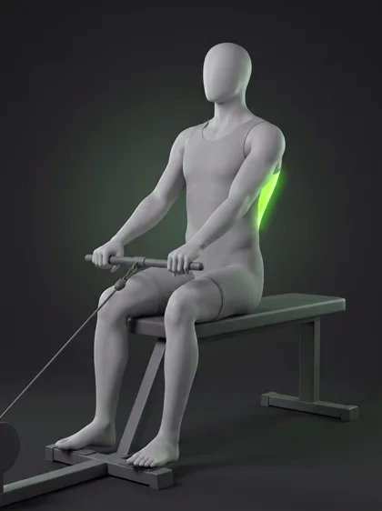 Underhand Seated Cable Row
