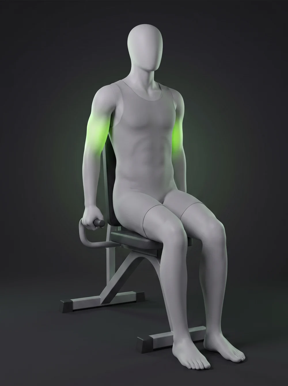 Seated Dip Machine