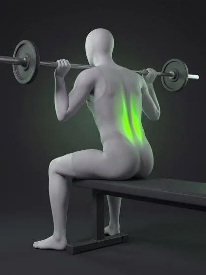 Seated Good Morning (bench)