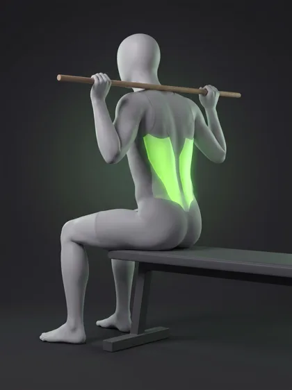 Seated Good Morning (chair)