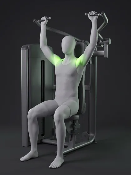 Seated Machine Shoulder Press
