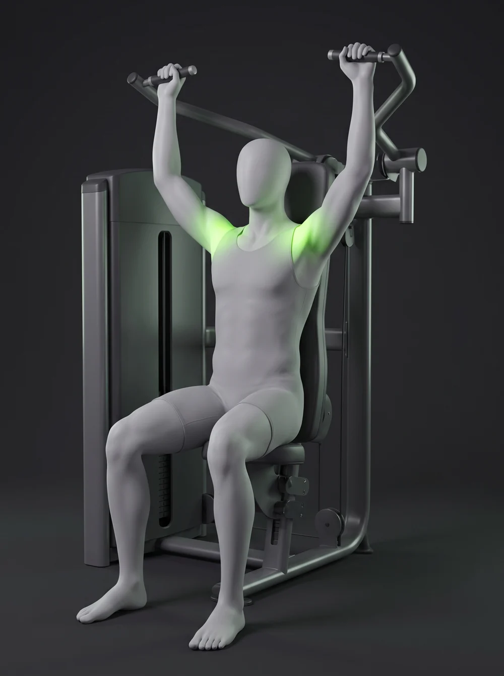 Seated Machine Shoulder Press