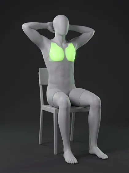Seated Chest Stretch