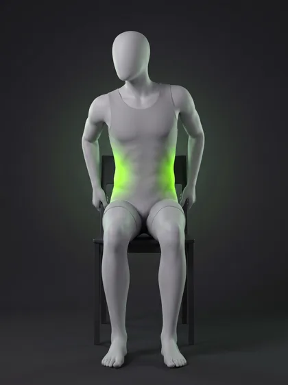 Seated Spinal Twist (chair)