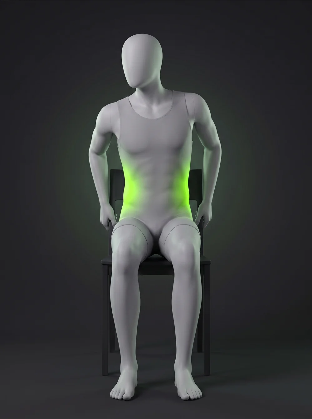 Seated Spinal Twist (chair)