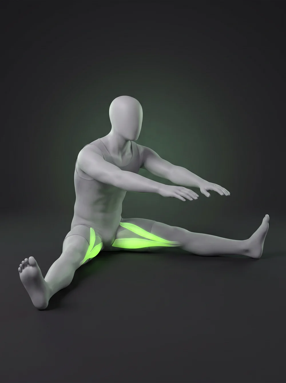 Seated Straddle Stretch