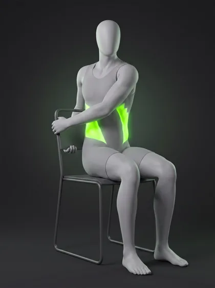 Seated Torso Twist (chair)