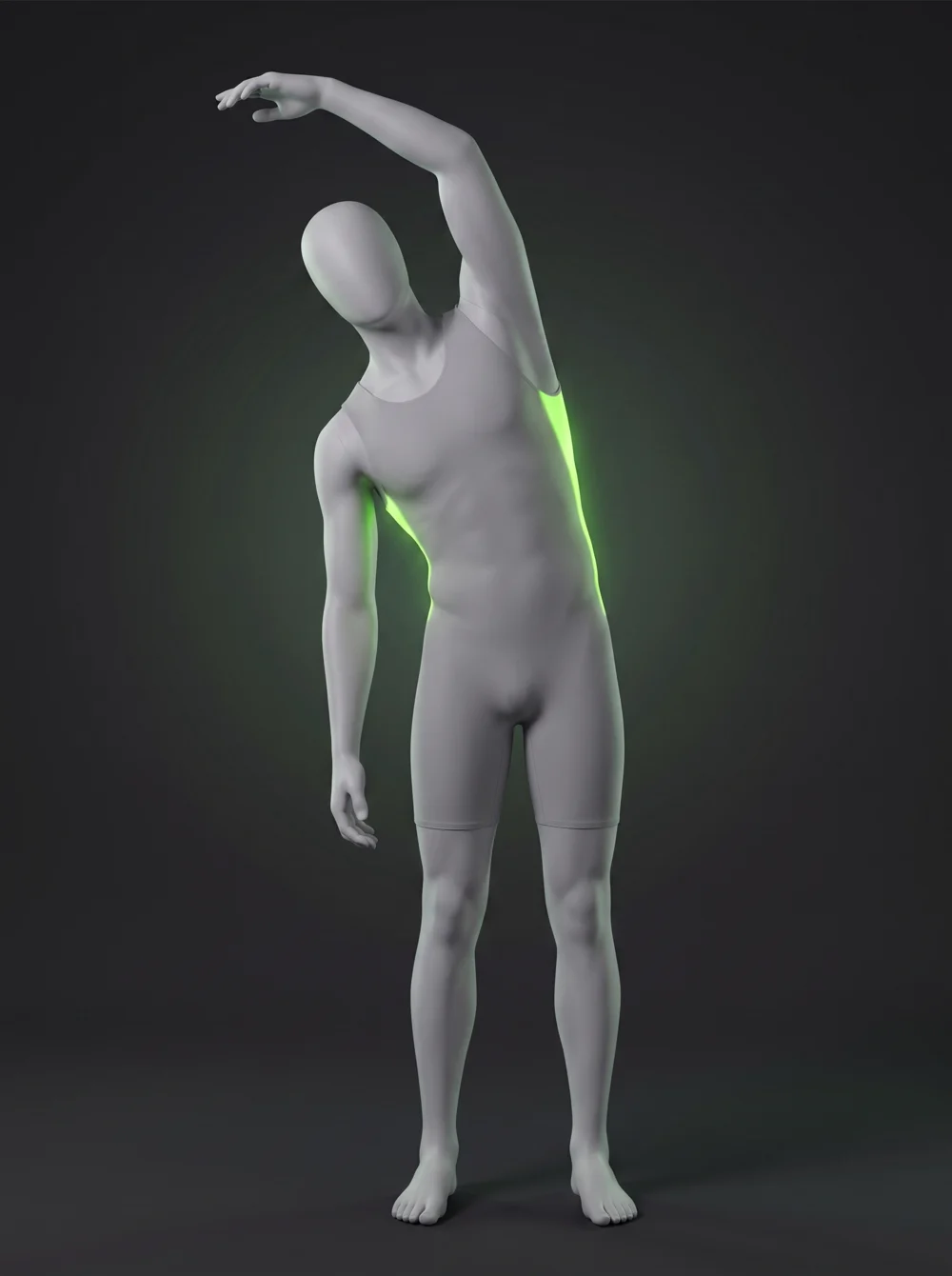 Side Bend with Overhead Reach