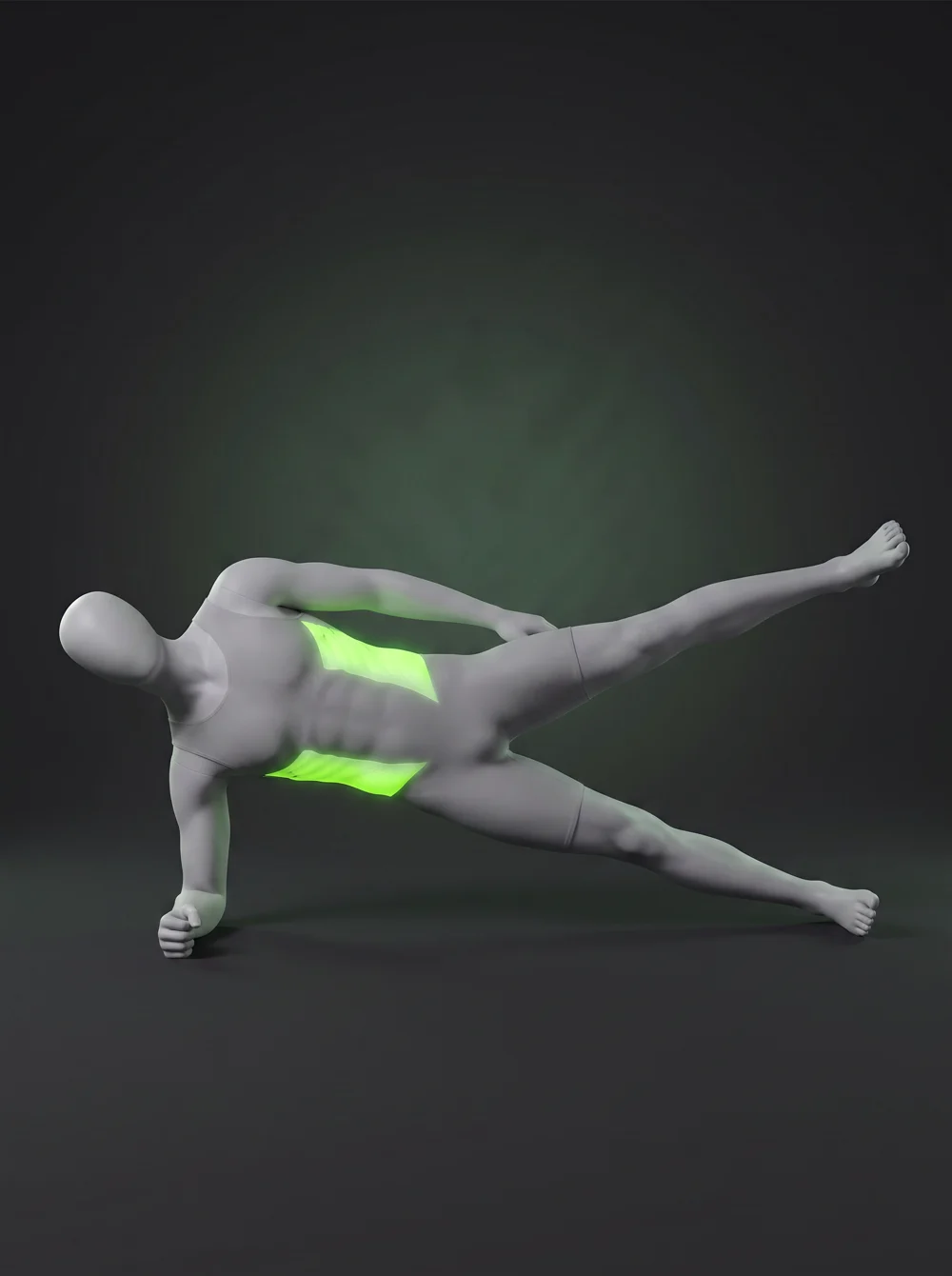 Side Plank Leg Raise