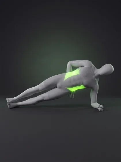 Side Plank with Rotation