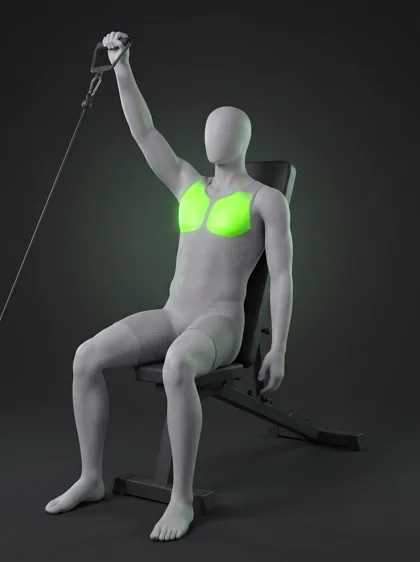 Single-Arm Incline Cable Chest Press