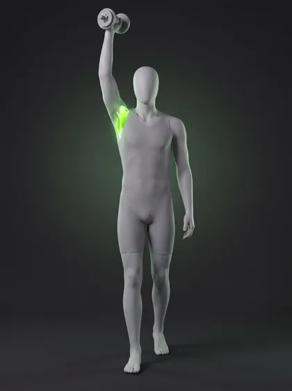 Single-Arm Dumbbell Overhead Carry