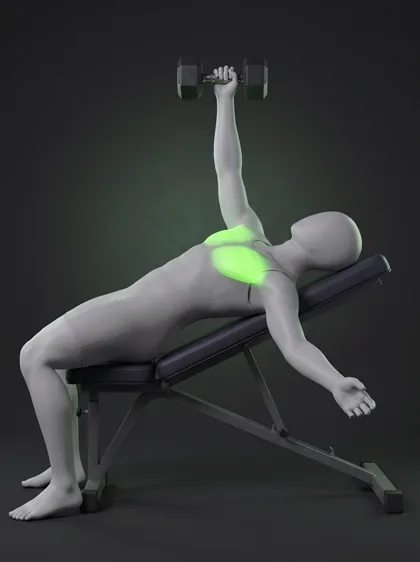 Single-Arm Incline Dumbbell Press