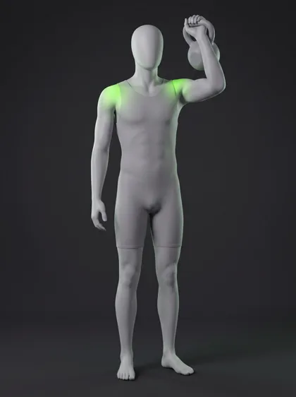 Single-Arm Kettlebell Clean and Jerk