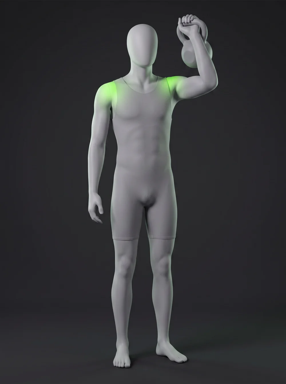 Single-Arm Kettlebell Clean and Jerk