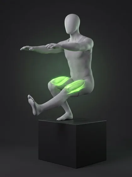 Single-Leg Box Squat